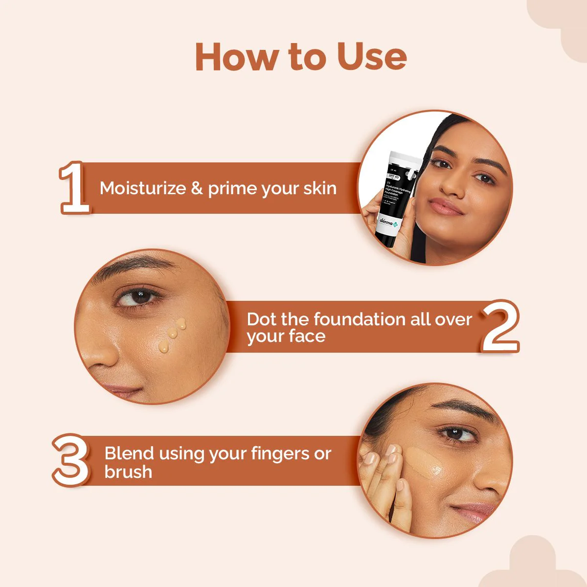 1% Hyaluronic Hydrating High Coverage Foundation - 18ml | Ivory - Image 7