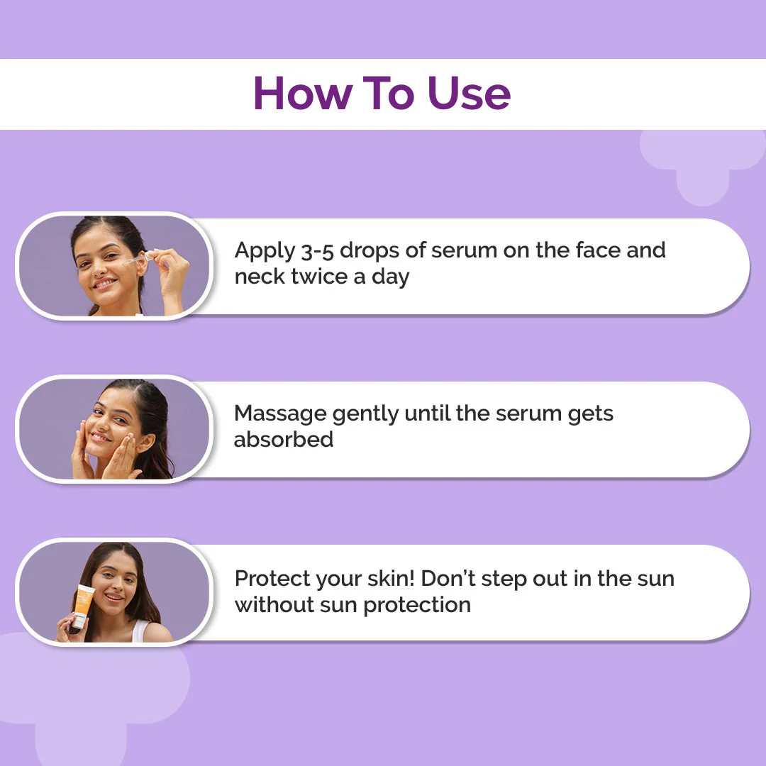 2% Kojic Acid Face Serum for Dark Spots And Pigmentation - 10 ml - Image 5