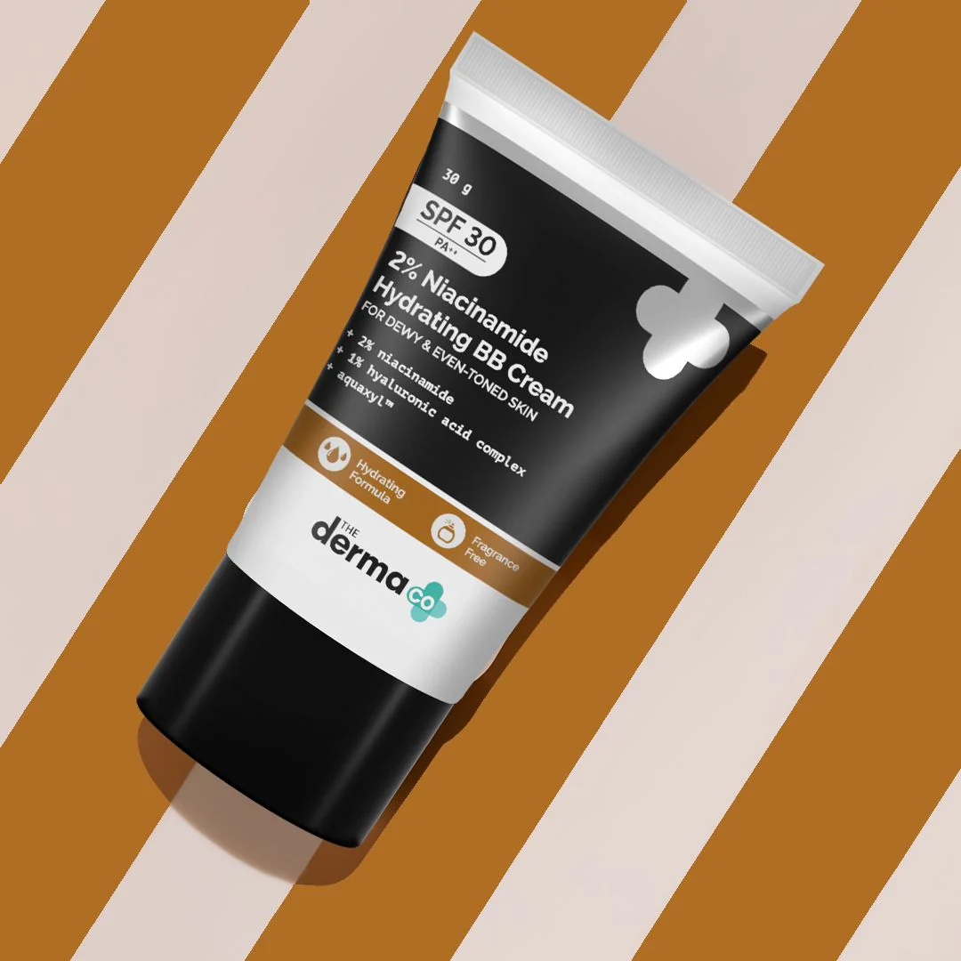 2% Niacinamide Hydrating BB Cream with 1% Hyaluronic Acid Complex & Aquaxyl™  - 30 g |  03 - Warm Beige