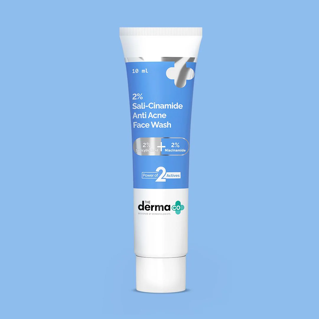 2% Sali-Cinamide Anti-Acne Face Wash - 10 ml