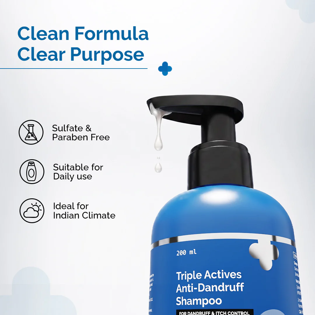 Triple Actives Anti-Dandruff Shampoo - 200 ml - Image 7