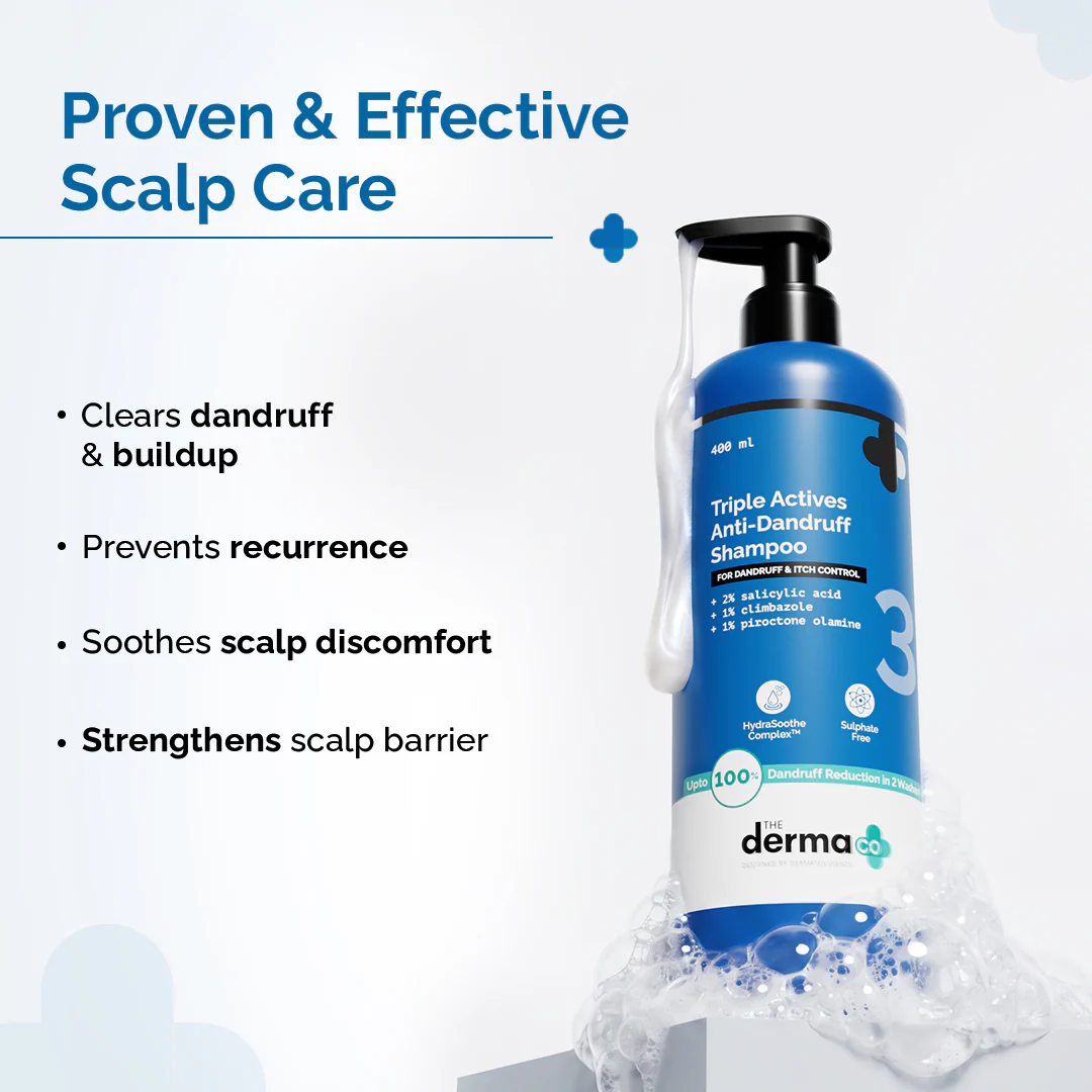 Triple Actives Anti-Dandruff Shampoo - 400ml - Image 7