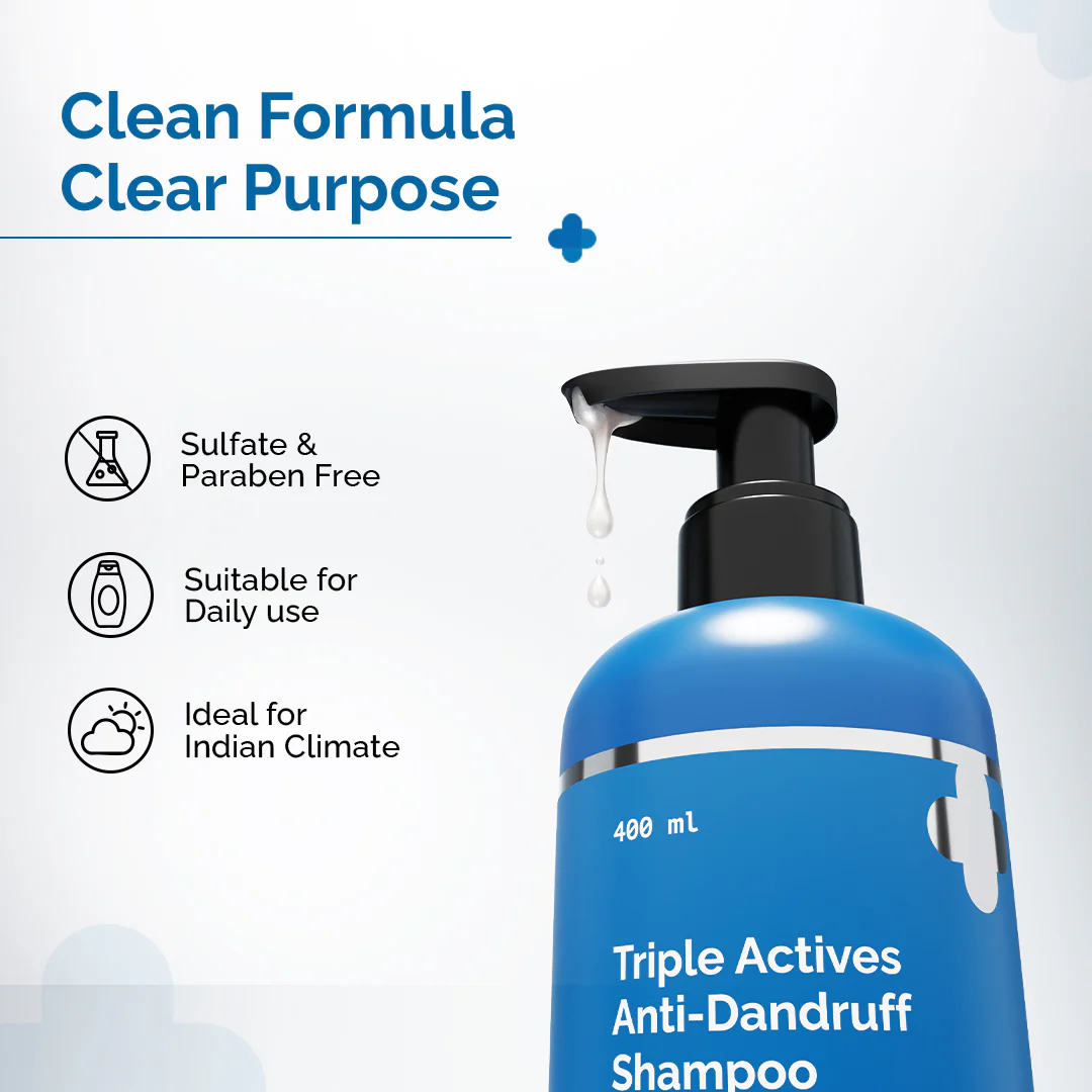 Triple Actives Anti-Dandruff Shampoo - 400ml - Image 9